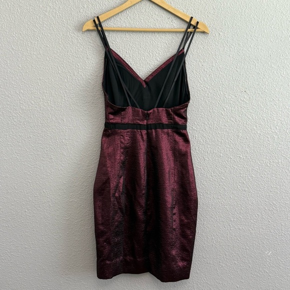 Cinq a Sept Soleil Metallic Dress‎ Size 6 - Picture 3 of 5